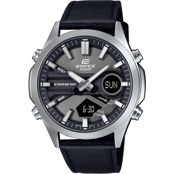 Vīriešu Pulkstenis Casio EFV-C120L-8AEF Sudrabains (Ø 45,5 mm)